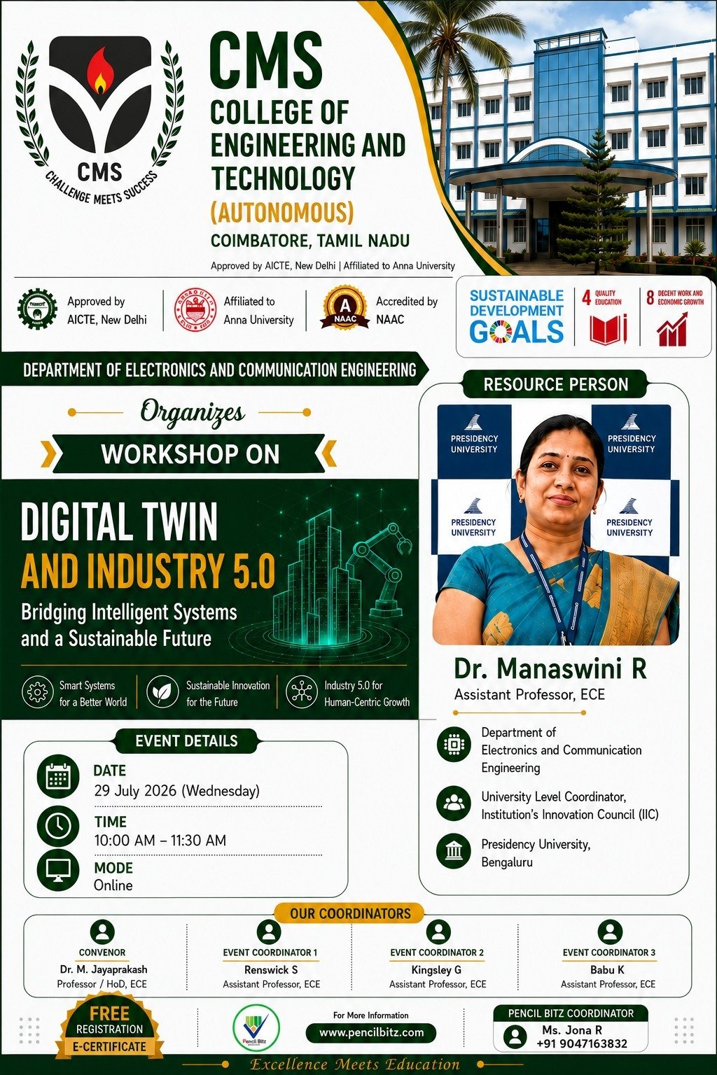 CMS College of Engineering And Technology